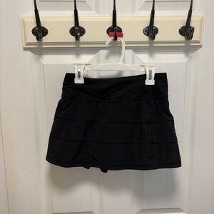 lululemon athletica Black Mini Skirt